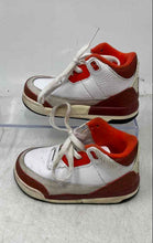 Load image into Gallery viewer, Nike Kids Air Jordan 3 Retro SE Dunk White Red Leather Sneakers Shoes Size 7C

