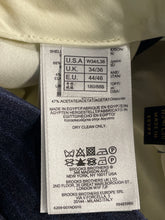 Load image into Gallery viewer, Brooks Brothers Mens Blue Pinstripe Straight Leg Dress Pants Size W34xL36
