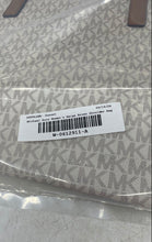 Load image into Gallery viewer, Michael Kors Womens Jet Set Beige Brown Signature Print Double Handle Tote Bag
