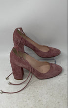 Load image into Gallery viewer, Kate Spade New York Womens Gena Pink Ankle Tie Block Pump Heels Size 6.5M
