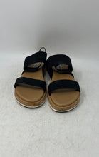 Load image into Gallery viewer, Steve Madden Womens Azzurra Black Open Toe Slip-On Slingback Sandals Size 7.5
