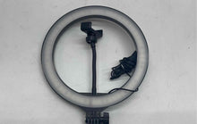 Load image into Gallery viewer, White Black LED Selfie Ring Light With Extendable Tripod Stand Not Tested

