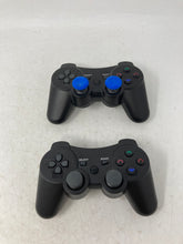 Load image into Gallery viewer, Set Of 2 Pieces Black Matte PlayStation 3 Wireless Game Controller Not Tested
