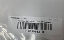 Load image into Gallery viewer, Vintage Vivitar 283 Fotoflash Auto Thyristor Electronic Flash Not Tested
