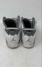 Load image into Gallery viewer, Nike Boys Air Jordan 6 Retro Gray White Lace-Up Sneaker Shoes Size 1Y
