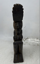 Load image into Gallery viewer, Vintage Lot Of 4 Pcs Wooden Deer Musician Tribal Men Pilgrim Sculpture
