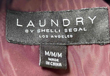 Load image into Gallery viewer, Laundry By Shelli Segal Mens Red Full Zip Pockets Hooded Puffer Jacket Size M
