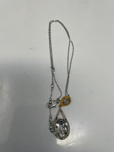 Load image into Gallery viewer, Authentic Swarovski Women's Silver-Tone Clear Crystal Pendant Necklace
