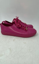Load image into Gallery viewer, Juicy Couture Womens Jody Pink Leather Lace-Up Low Top Sneaker Shoes Size 8
