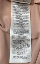 Load image into Gallery viewer, Guess Womens Pink Roll Tab Sleeve Chain V-Neck Button Front Blouse Top Size M
