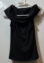 Load image into Gallery viewer, Zara Womens Black Off The Shoulder Sleeveless Pullover Blouse Top Size Small
