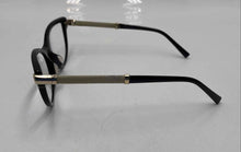 Load image into Gallery viewer, Authentic Versace Women's Black Beige Gold-Tone Glasses With Case
