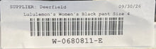 Load image into Gallery viewer, Lululemon Womens Black Elastic Waist High-Rise Compression Leggings Size 4
