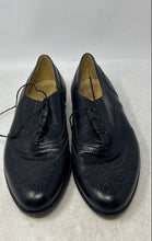 Load image into Gallery viewer, Cole Haan Mens Black Leather Wingtip Round Toe Lace-Up Derby Dress Shoes Sz 10D
