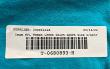 Load image into Gallery viewer, NFL Team Apparel Womens Green Cotton Miami Dolphins Sports T-Shirt Size S
