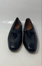 Load image into Gallery viewer, Tommy Hilfiger Mens Simol Black Leather Slip-On Penny Loafer Shoes Size 8
