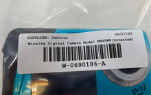 Load image into Gallery viewer, Minolta MN40WP Blue 48.0MP 4x Zoom LCD Compact Digital Camera Untested
