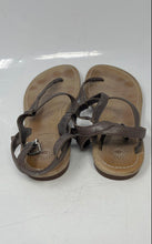 Load image into Gallery viewer, UGG Womens Brown Leather Open Toe Ankle Strap Buckle Thong Sandals Size 9
