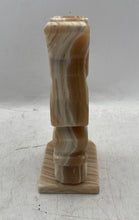 Load image into Gallery viewer, Multicolor Hand-Carved Marble Decorative Collectible Aztec-Style Bookend
