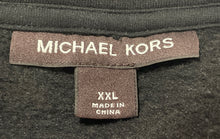 Load image into Gallery viewer, Michael Kors Mens Black Long Sleeve Mock Neck 1/4 Zip Pullover Sweater Size XXL
