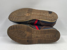 Load image into Gallery viewer, Authentic Carolina Herrera Mens Brown Lace-Up Sneaker Shoes Size 8.5 Worn
