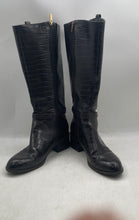 Load image into Gallery viewer, Tommy Hilfiger Womens Diwan 2 Brown Leather Closed Toe Riding Boots Size 11 M
