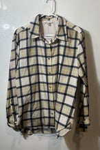 Load image into Gallery viewer, Calvin Klein Womens Multicolor Plaid Long Sleeve Collared Button-Up Shirt Size S
