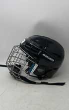 Load image into Gallery viewer, Bauer IMS 5.0 Black Outdoor Sporting Equipment Hockey Helmet With Cage Size S
