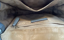 Load image into Gallery viewer, Michael Kors Womens Fulton Blue Leather Adjustable Strap Crossbody Purse
