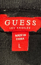 Load image into Gallery viewer, Guess Womens Black Regular Fit Off The Shoulder Ruffle Short Mini Dress Size L
