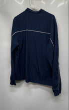 Load image into Gallery viewer, Nike Mens Blue Welt Pocket Long Sleeve Full-Zip Track Jacket Size Medium

