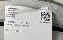 Load image into Gallery viewer, Hugo Boss Mens Gray Printed Flat Front Slash Pocket Dress Pants Size 30R

