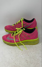 Load image into Gallery viewer, Nike Kids Air Max 2016 807237-600 Pink Yellow Lace-Up Running Shoes Size 6Y
