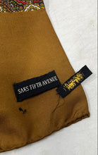Load image into Gallery viewer, Saks Fifth Avenue Womens Brown Print Multifunctional Rectangular Scarf
