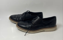 Load image into Gallery viewer, Alfani Mens Black Leather Cap Toe Lace-Up Oxford Dress Shoes Size 9.5M
