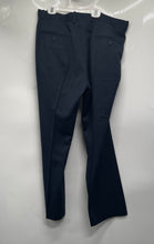 Load image into Gallery viewer, Perry Ellis Portfolio Mens Blue Flat Front Straight Leg Dress Pants Size 36x30
