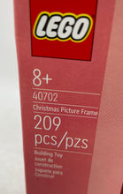 Load image into Gallery viewer, Set Of 209 Pcs Lego 40702 Christmas Picture Frame Limited Edition Factory Sealed
