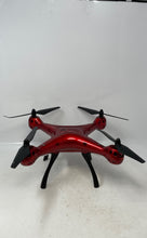 Load image into Gallery viewer, Syma Sky Thunder Red Quadcopter Camera Drone With Controller Not Tested
