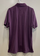 Load image into Gallery viewer, Tommy Hilfiger Mens Purple Short Sleeve Collared Classic Fit Polo Shirt Size M
