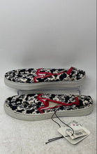 Load image into Gallery viewer, Disney Womens Black White Red Slip-On Low Top Sneaker Shoes Size 10
