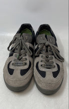 Load image into Gallery viewer, Hugo Boss Mens Akeen Gray Navy Blue Lace-Up Low Top Sneaker Shoes Size 41
