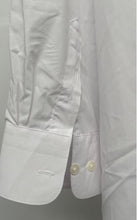 Load image into Gallery viewer, Retro Paris Mens White Long Sleeve Cutaway Collar Dress Shirt Size 18 1/2
