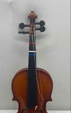Load image into Gallery viewer, Mendini By Cecilio Brown Right-Handed 4 String Acoustic Violin With Bow In Case
