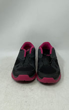 Load image into Gallery viewer, Nike Womens Flex Run 512108-009 Gray Pink Black Sneaker Shoes Size 7 No Lace
