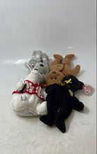 Load image into Gallery viewer, Lot Of 4 Pcs Vintage Ty Beanie Baby Mixed Variety Plush Toys With Tag
