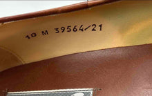 Load image into Gallery viewer, Stanley Blacker Mens Brown Leather Wingtip Slip-On Loafer Shoes Size 10M
