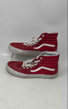 Load image into Gallery viewer, Vans Unisex Kids Sk8 Hi 721356 Red White Lace-Up Sneakers Shoes Size 5
