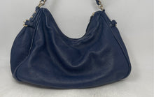 Load image into Gallery viewer, Kate Spade New York Womens Navy Blue Leather Inner Pockets Shoulder Bag

