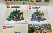 Load image into Gallery viewer, Lot Of Assorted Lego Large Print Mixed Variety Instruction Manuals For Age 3+
