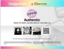 Load image into Gallery viewer, Authentic Marc by Marc Jacobs Women's Silver-Tone Watch
